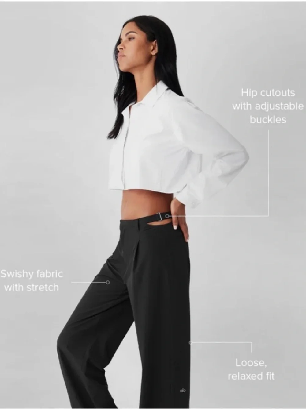 ALO Yoga Showdown Trouser Pants